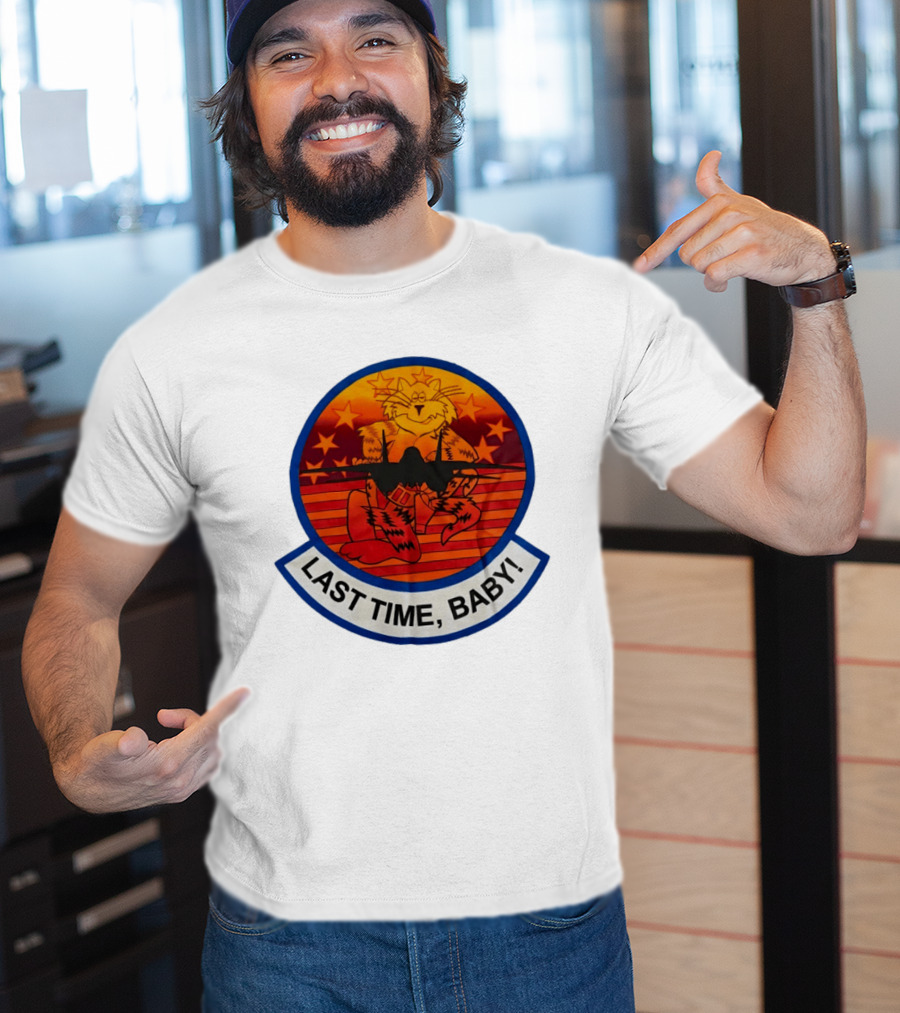 Tiger Last Time Baby Sunset Stars T-Shirt