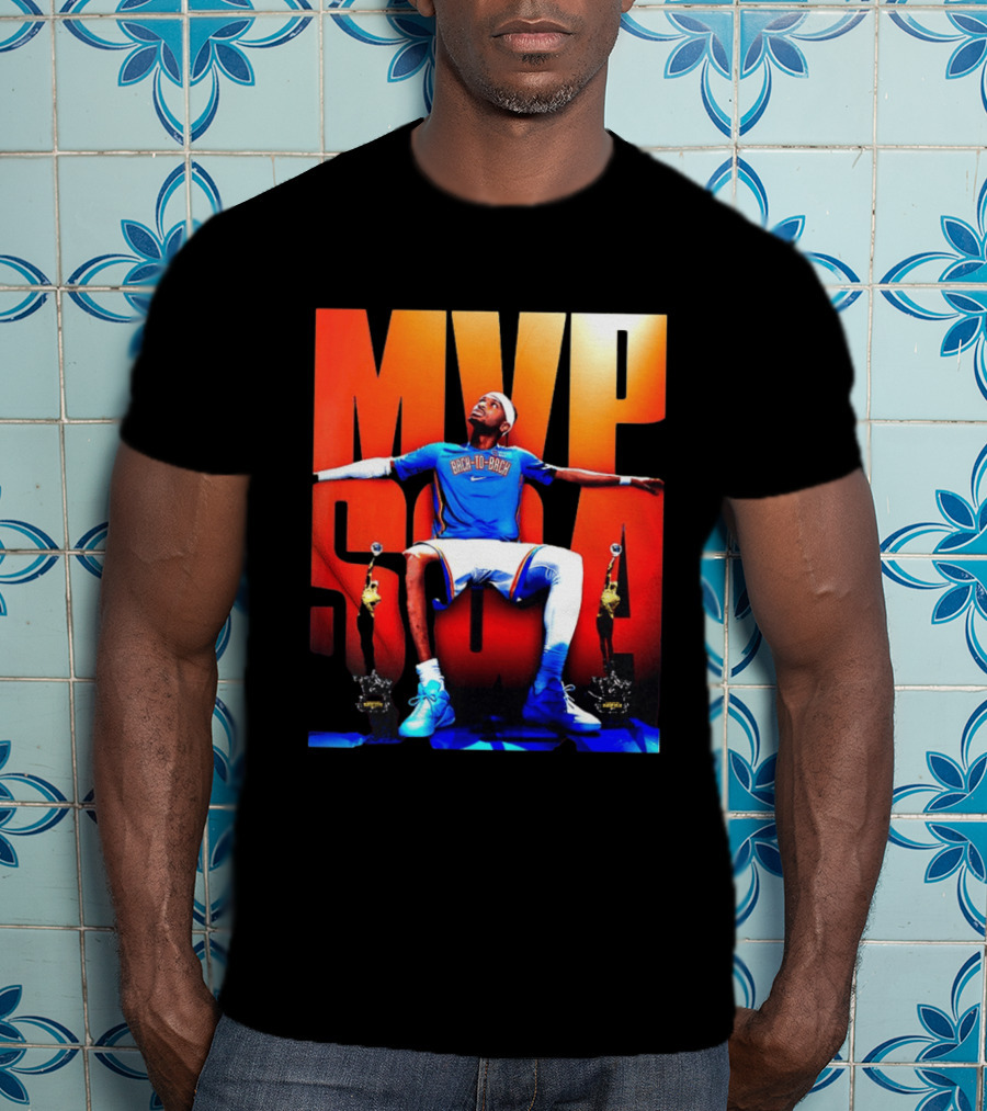 Back To Back MVP Shai Gilgeous Alexander 2026 SGA NBA T-Shirt