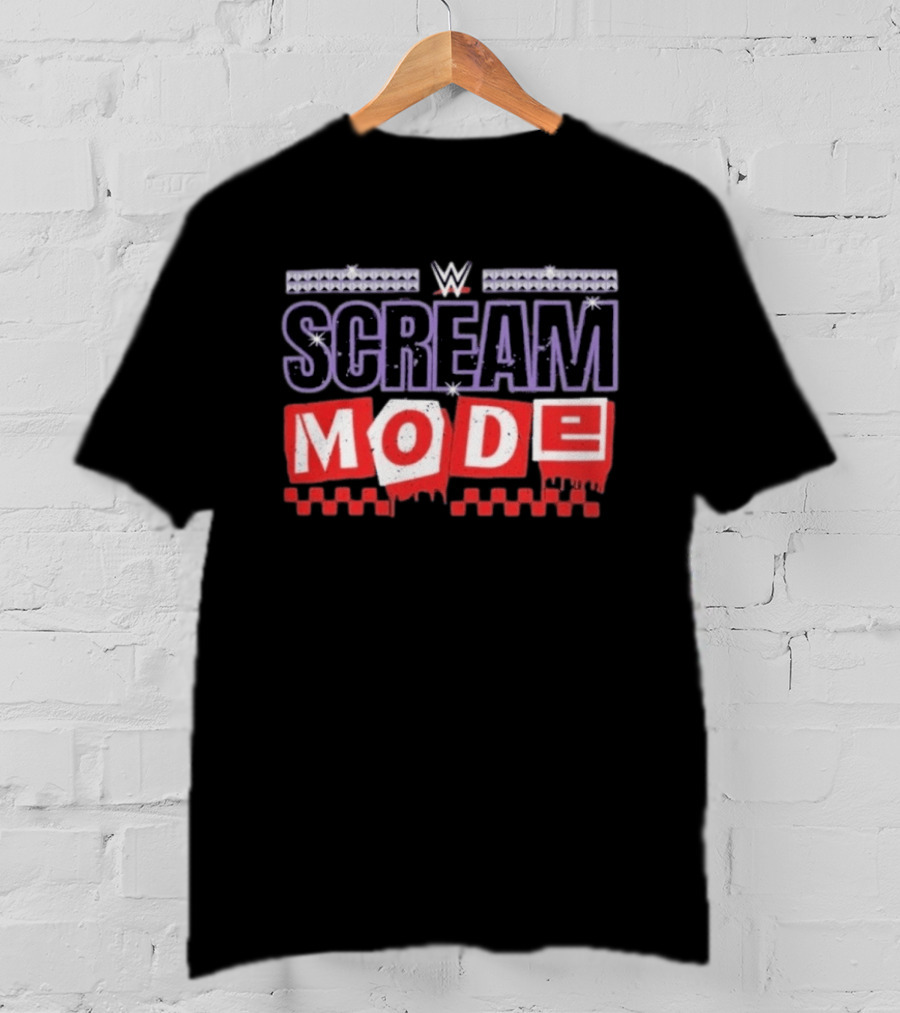 WWE Scream Mode Paige Brie Bella T-Shirt