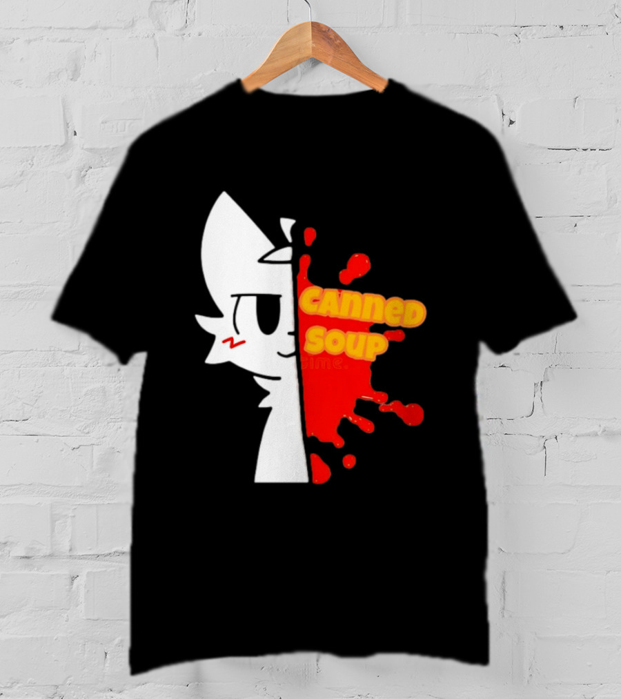 Boykisser Meme Canned Soup Splatter T-Shirt
