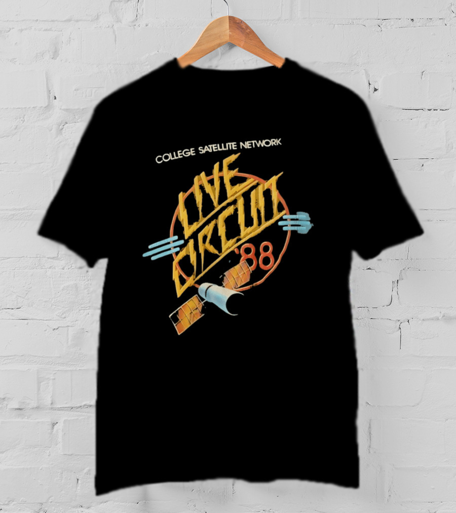 College Satellite Network Live Circuit 88 Vintage Space T-Shirt