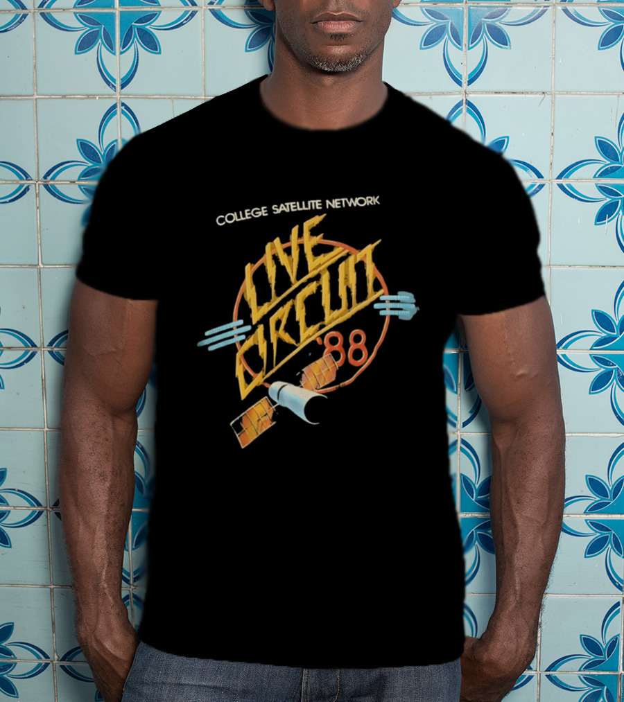 College Satellite Network Live Circuit 88 Vintage Space T-Shirt