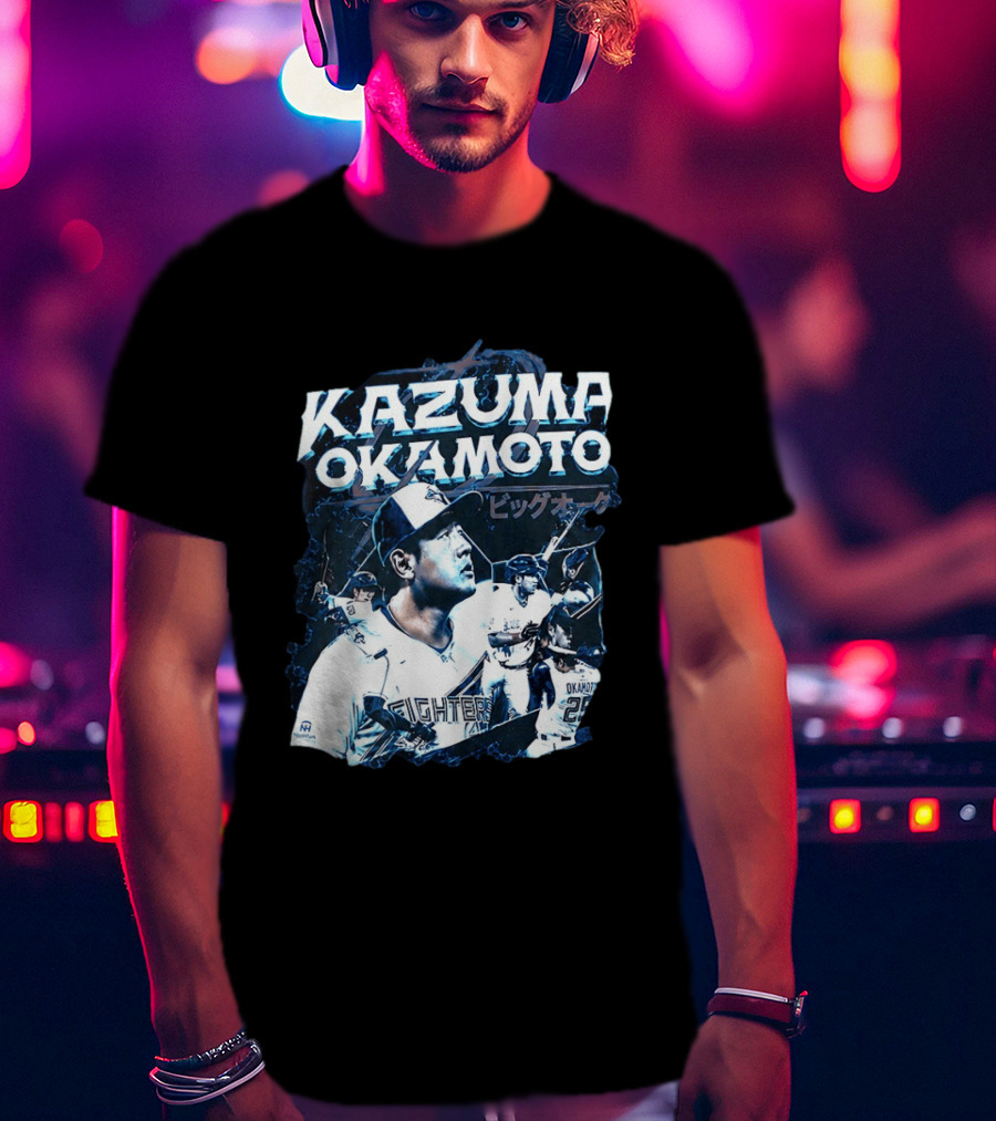 Kazuma Okamoto Fighters MLB Baseball Toronto Blue Jays 2026 T-Shirt