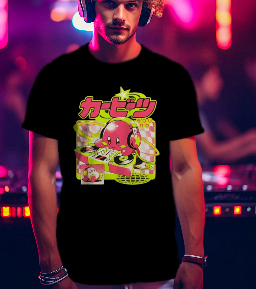 Kirby DJ Beats T-Shirt