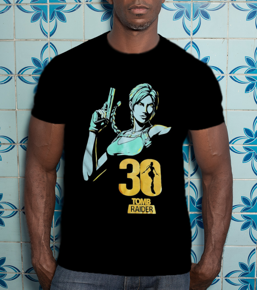 Lara Croft 30 Years Tomb Raider Anniversary T-Shirt