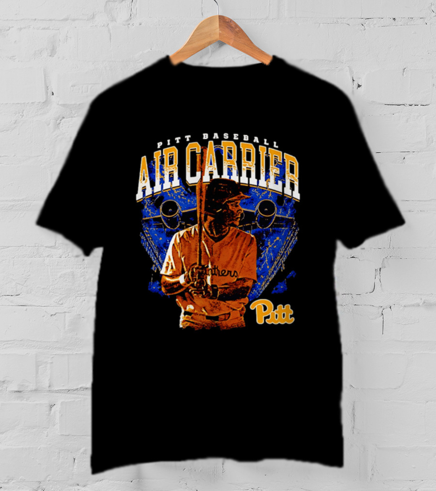 Pitt Panthers Baseball Air Carrier T-Shirt