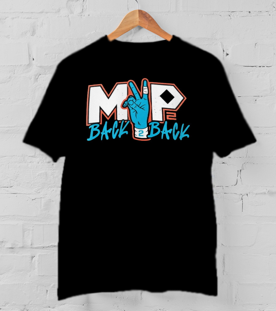 Oklahoma City Thunder MVP Back 2 Back 2026 T-Shirt