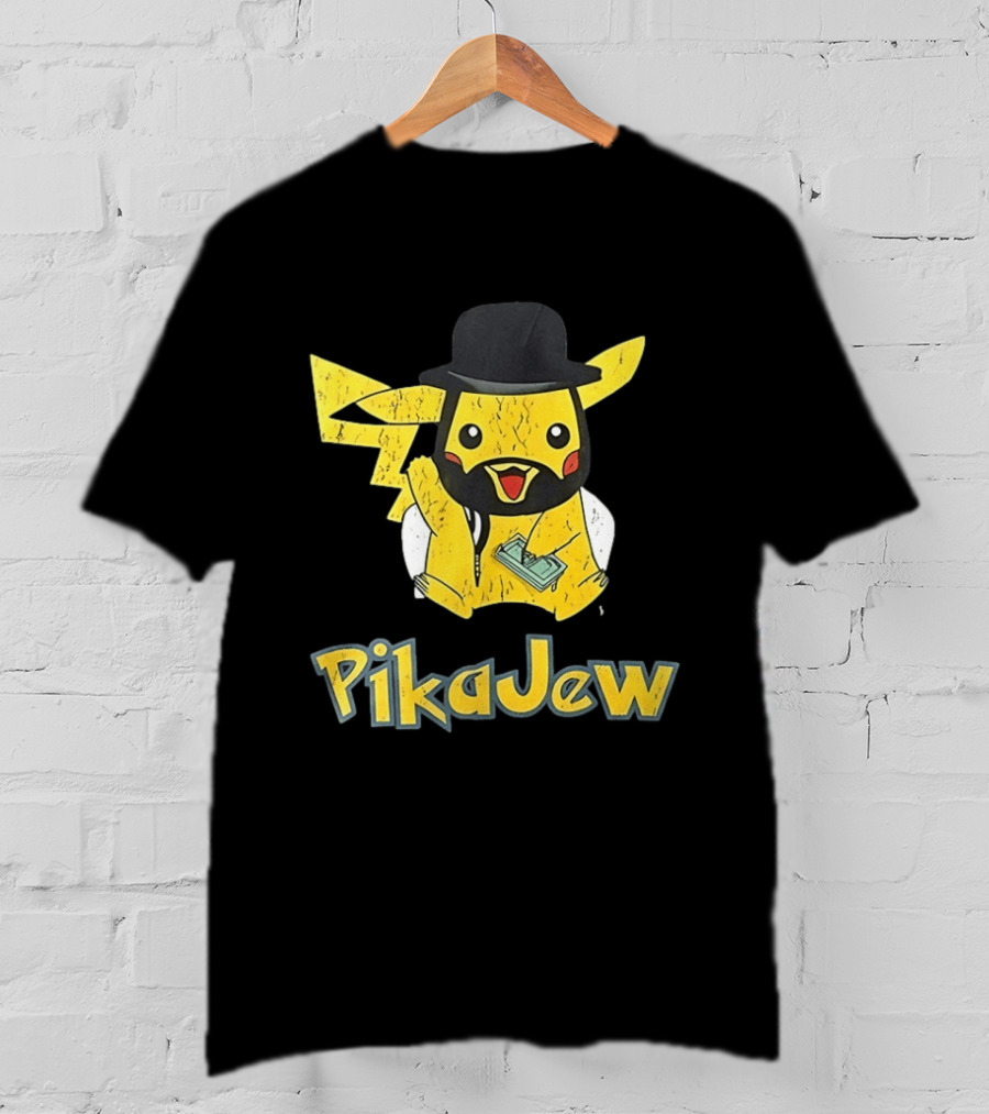 PikaJew And Niggachu Pokemon T-Shirt