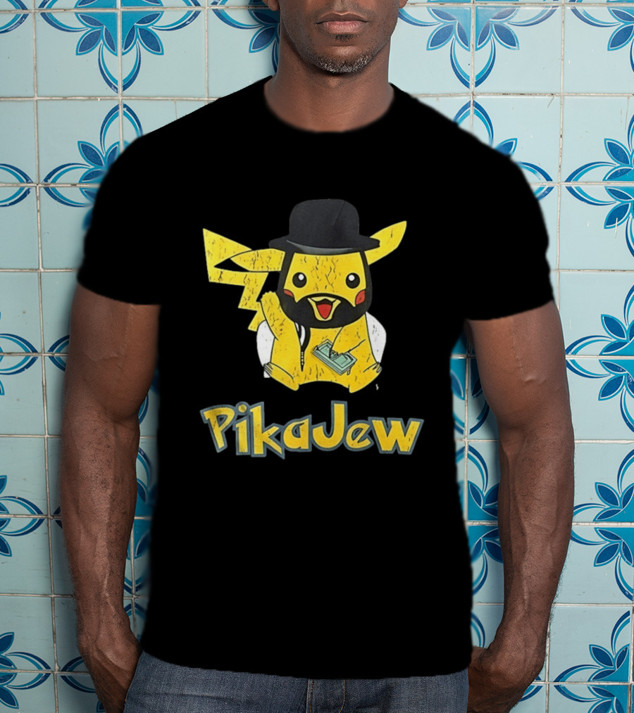 PikaJew And Niggachu Pokemon T-Shirt