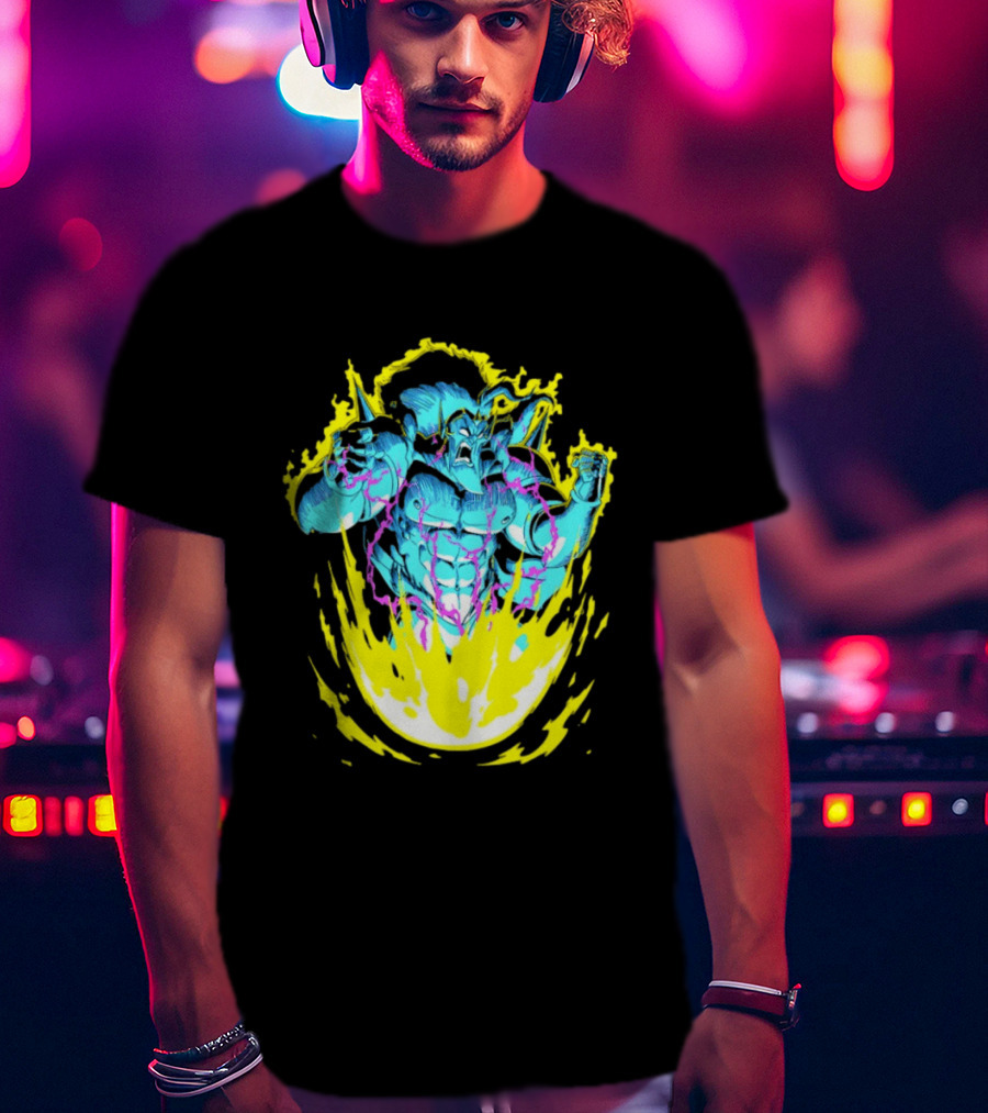 Starbarians Killgar Killgarian Rage Burst With Electric Energy T-Shirt