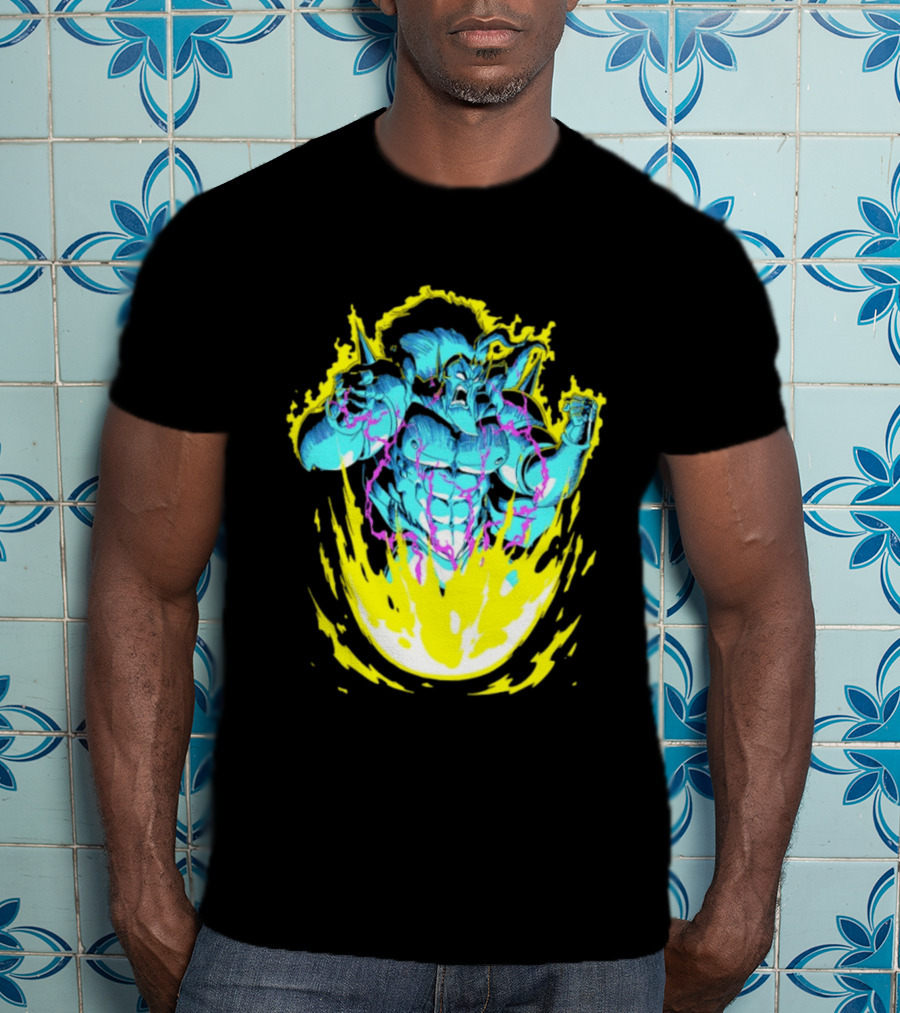 Starbarians Killgar Killgarian Rage Burst With Electric Energy T-Shirt
