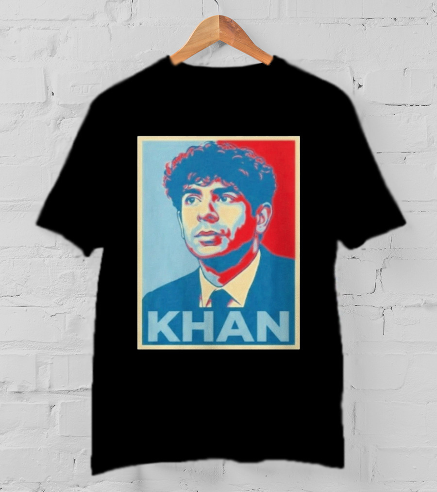 Tony Khan Hope Style Portrait KHAN T-Shirt