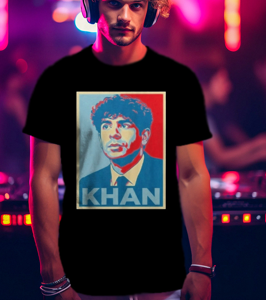 Tony Khan Hope Style Portrait KHAN T-Shirt