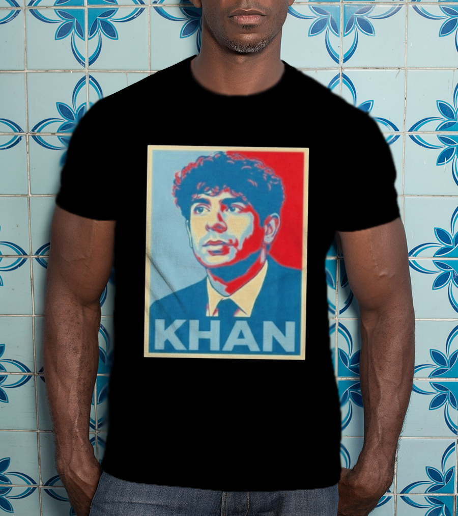 Tony Khan Hope Style Portrait KHAN T-Shirt