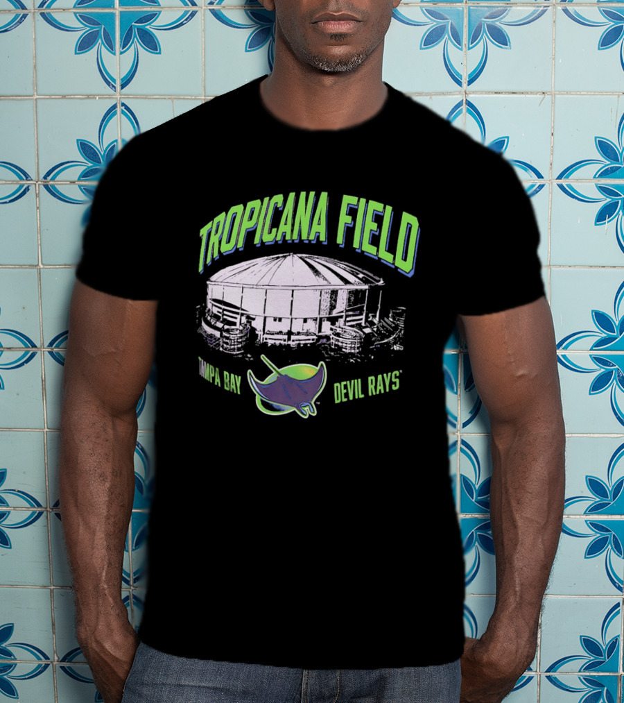 Tropicana Field Tampa Bay Devil Rays Stadium T-Shirt