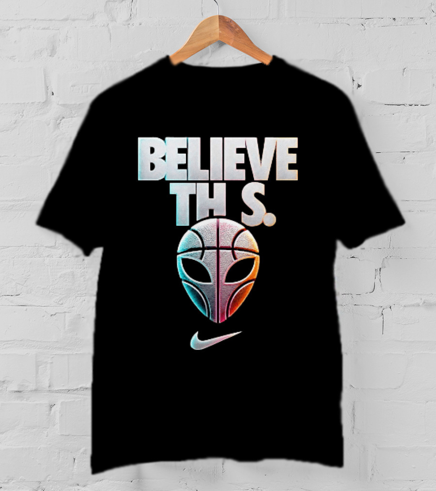 Victor Wembanyama San Antonio Spurs Believe This Alien Basketball Nike T-Shirt