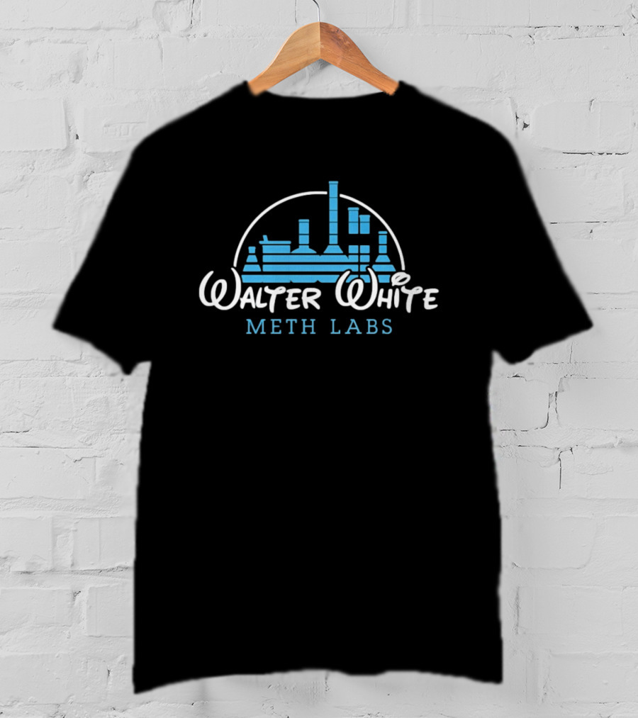 Walter White Meth Labs Disney Style Breaking Bad T-Shirt