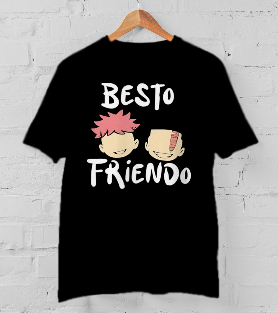 Yuji Itadori And Aoi Todo Besto Friendo Jujutsu Kaisen Anime T-Shirt