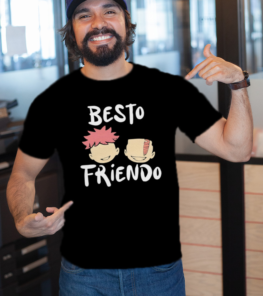 Yuji Itadori And Aoi Todo Besto Friendo Jujutsu Kaisen Anime T-Shirt