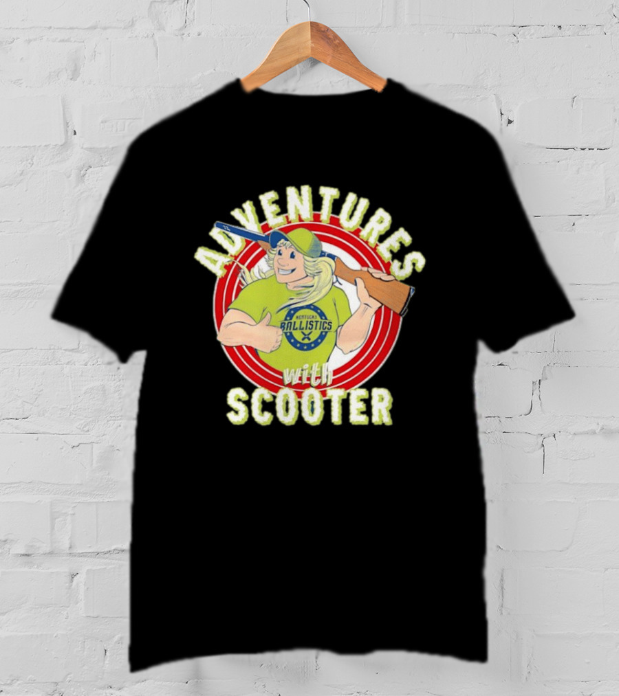 Kentucky Ballistics Adventures With Scooter Hunting T-Shirt