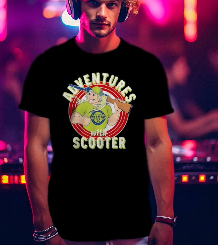 Kentucky Ballistics Adventures With Scooter Hunting T-Shirt