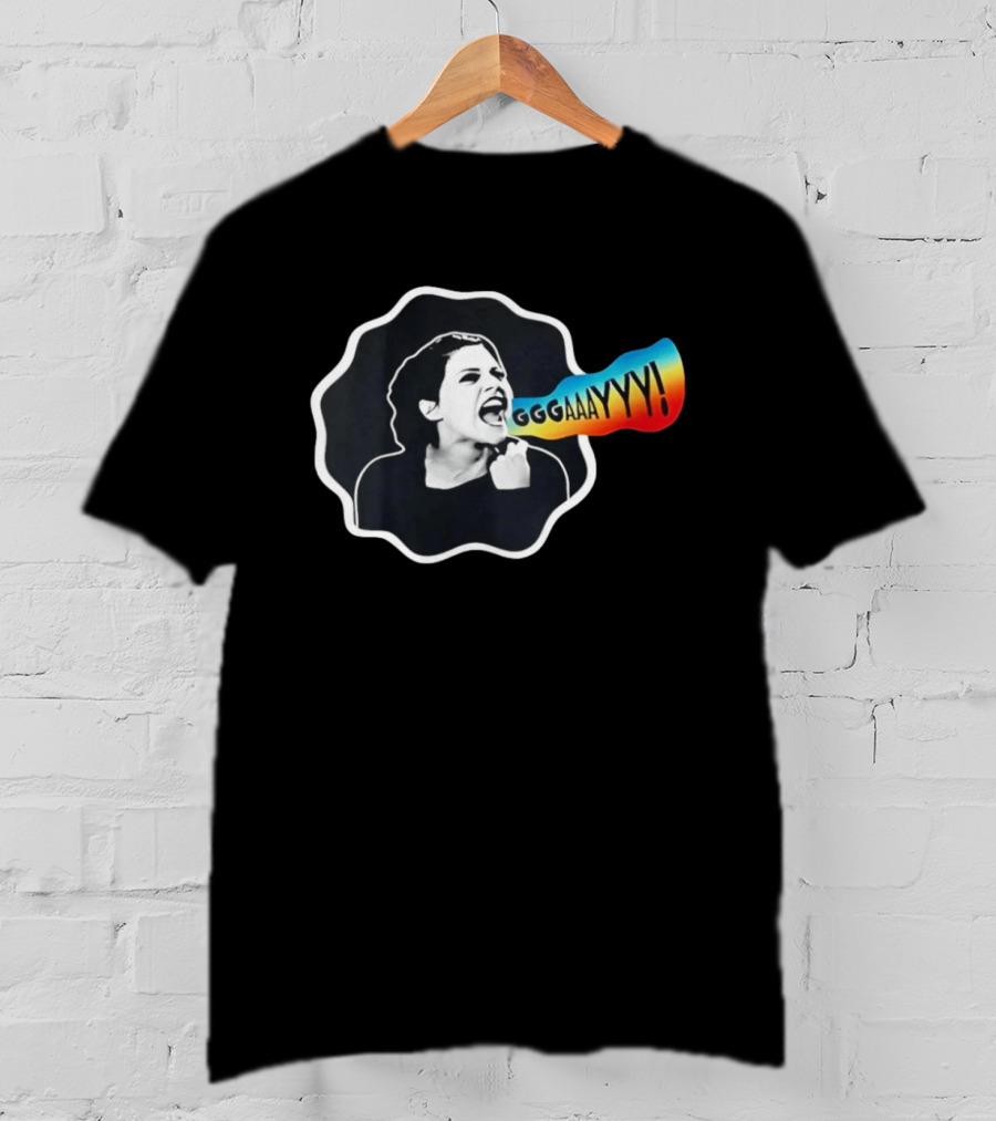 Lisa Swenson GGGAAAYYY Shout LGBTQ Pride T-Shirt