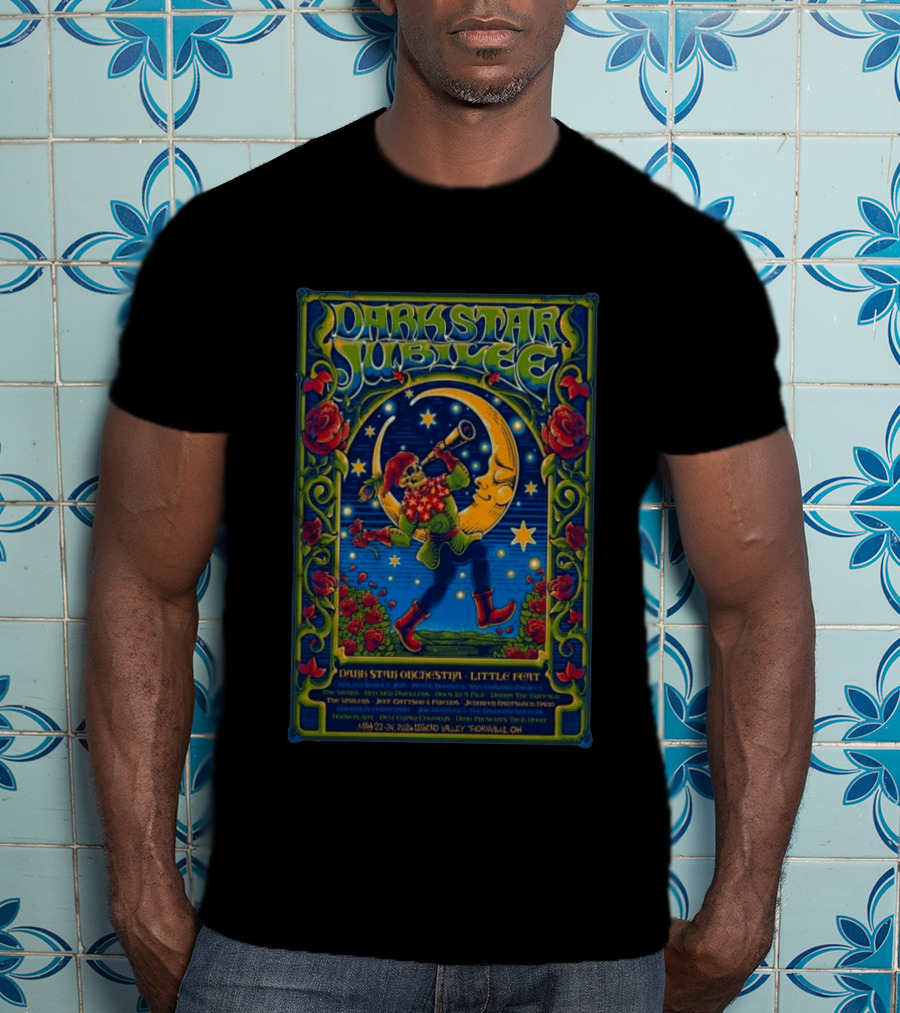Dark Star Jubilee 2026 Dark Star Orchestra Little Feat May 22 24 Legend Valley Thornville OH T-Shirt