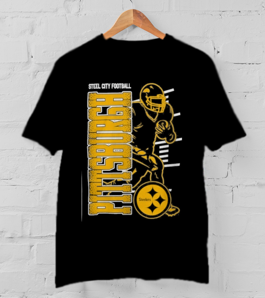 Steel City Football Pittsburgh Steelers Train T-Shirt
