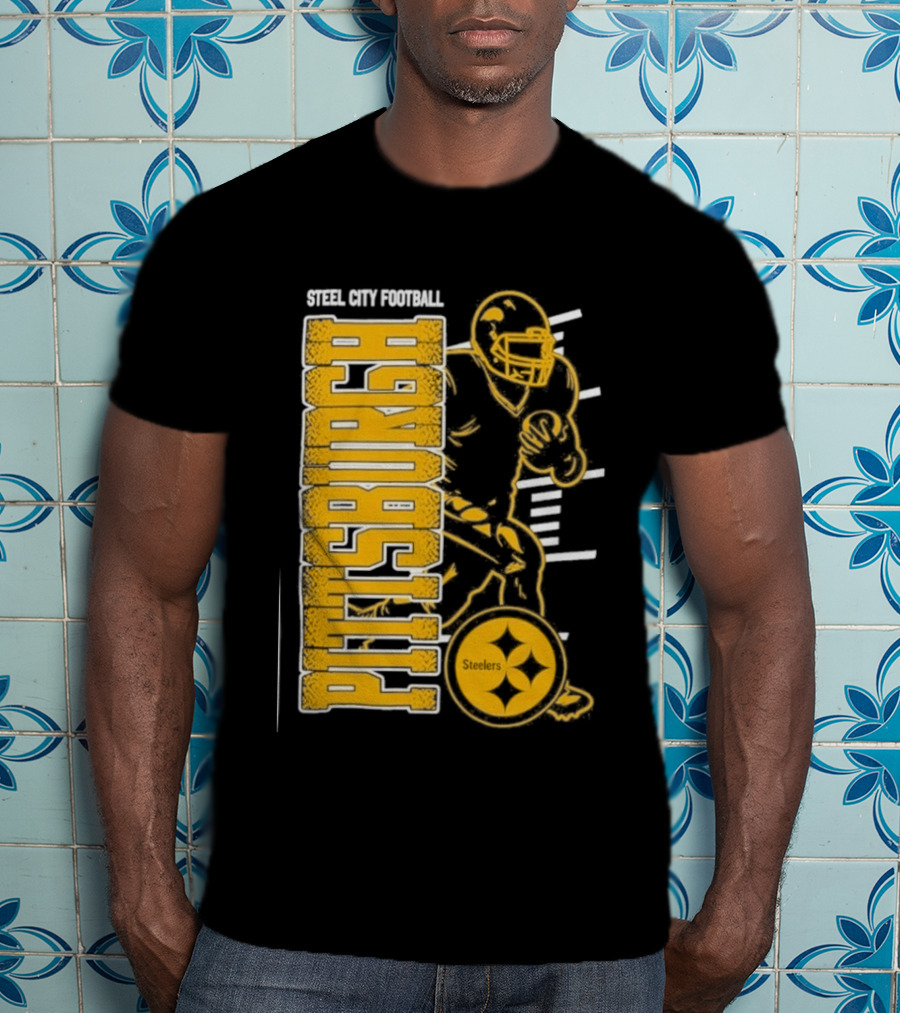 Steel City Football Pittsburgh Steelers Train T-Shirt