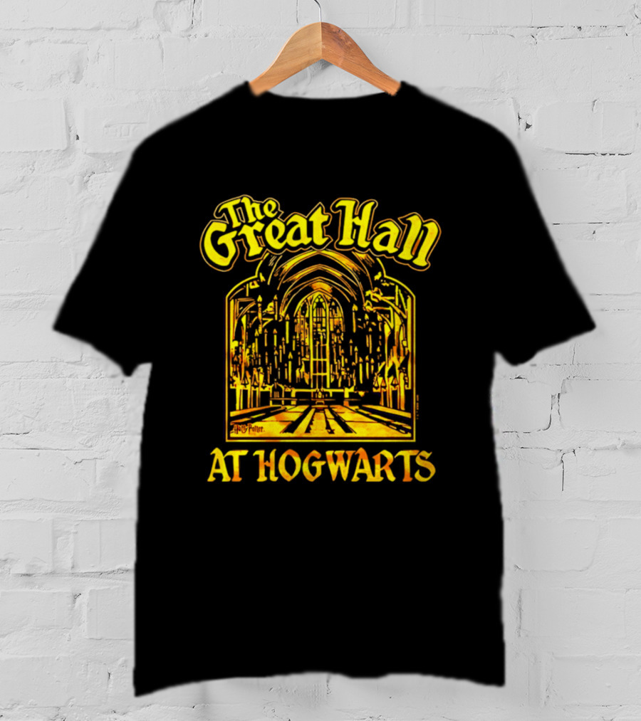 The Great Hall At Hogwarts Wizarding School T-Shirt