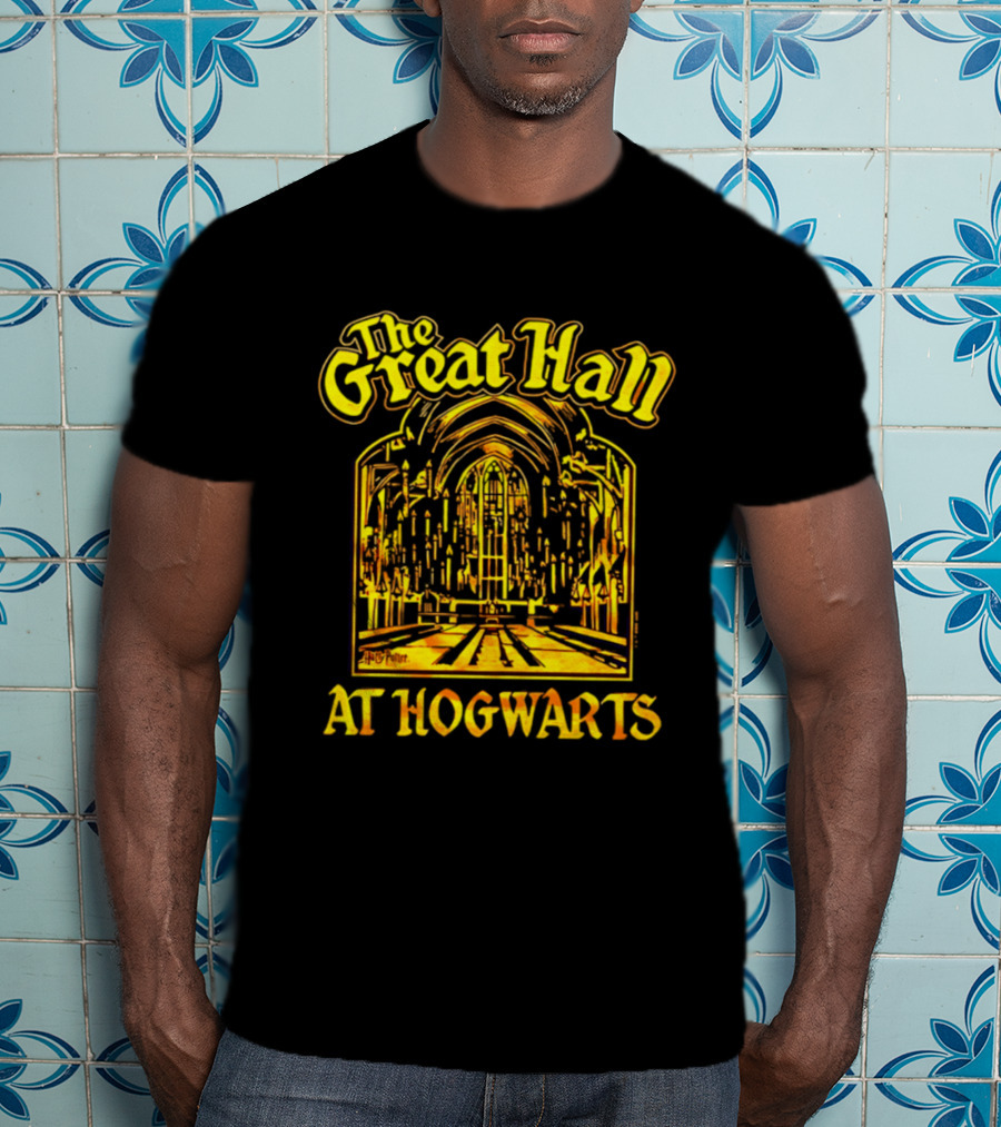 The Great Hall At Hogwarts Wizarding School T-Shirt