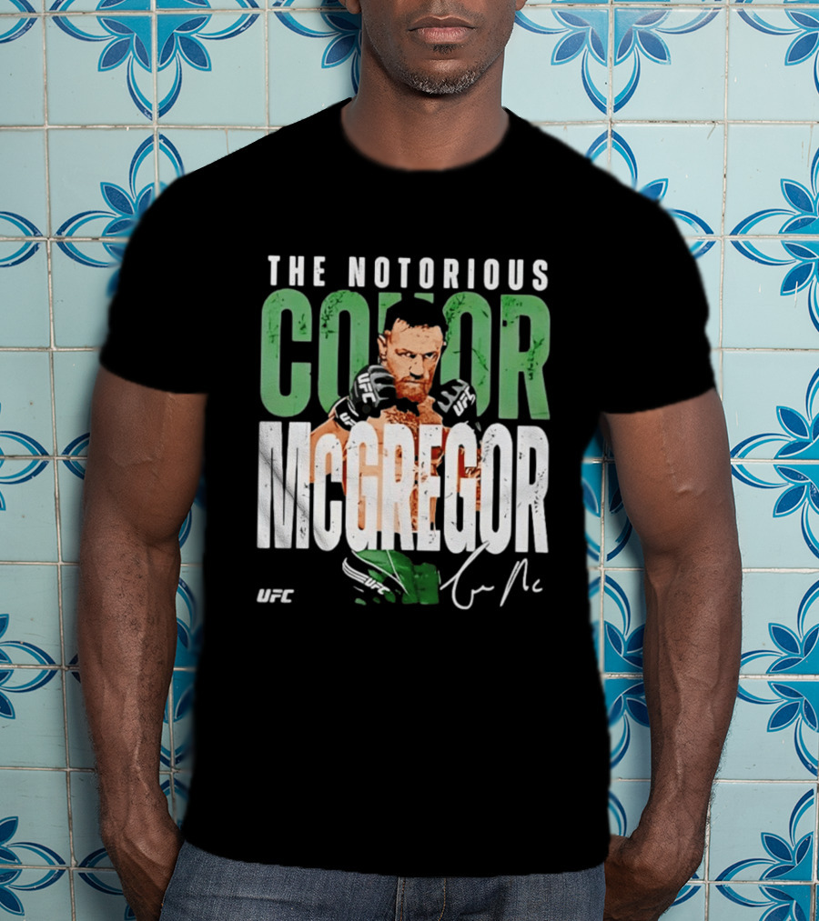 The Notorious Conor McGregor UFC Fighter Signature T-Shirt