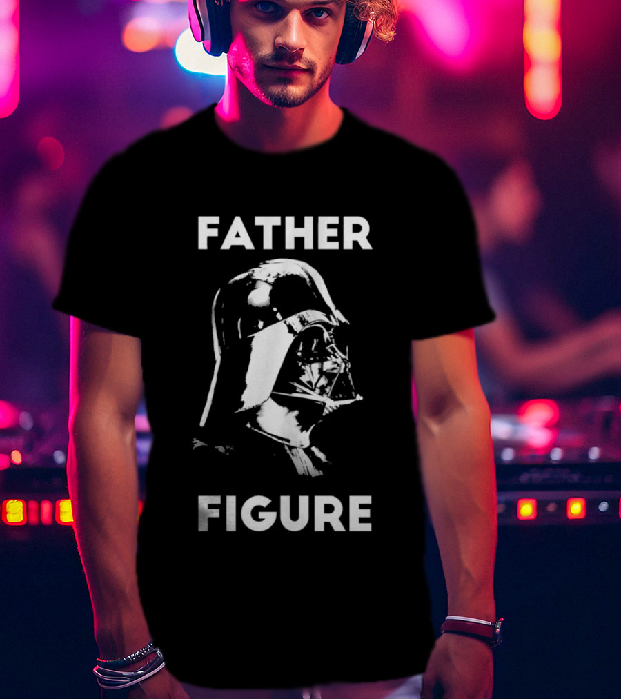 Tom Kane Darth Vader Father Figure T-Shirt