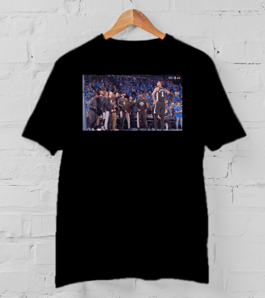 Victor Wembanyama Spurs 2026 WCF Game 1 NBA Playoffs Highlights T-Shirt