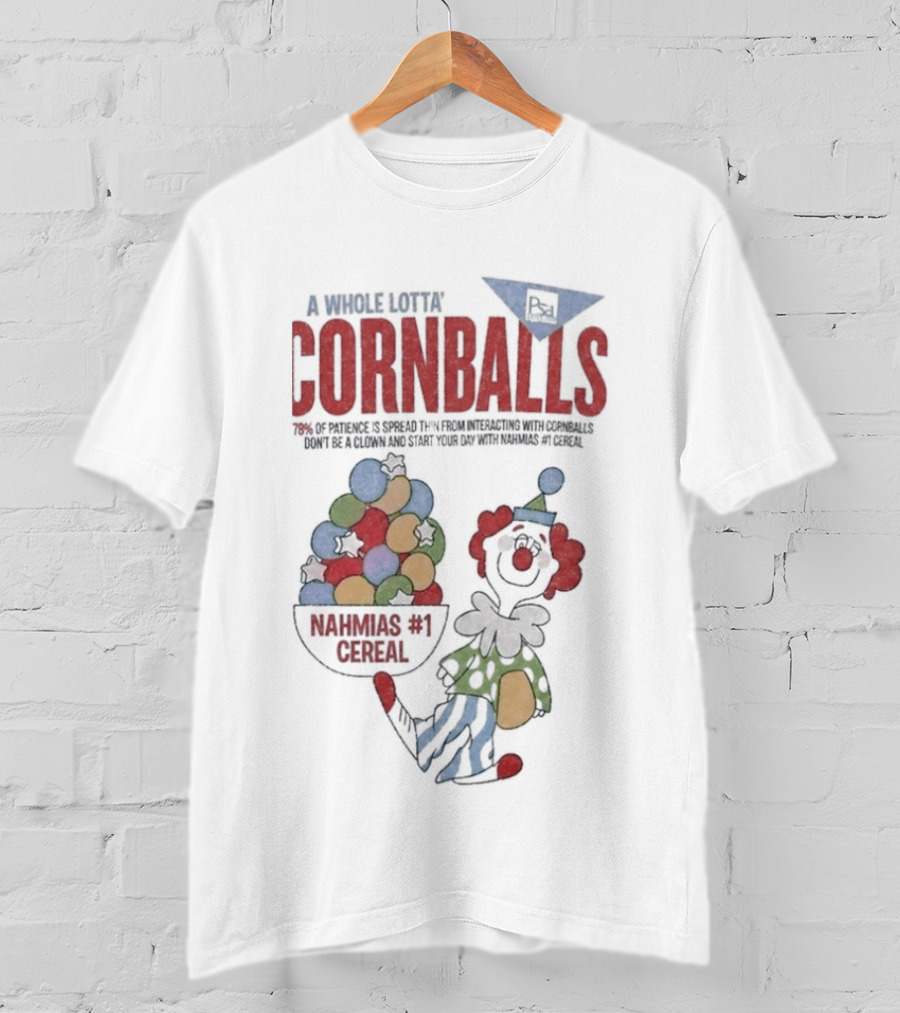 BTS World Tour Arirang J Hope Nahmias Cornballs Clown A Whole Lotta Officially Certified Cornball T-Shirt