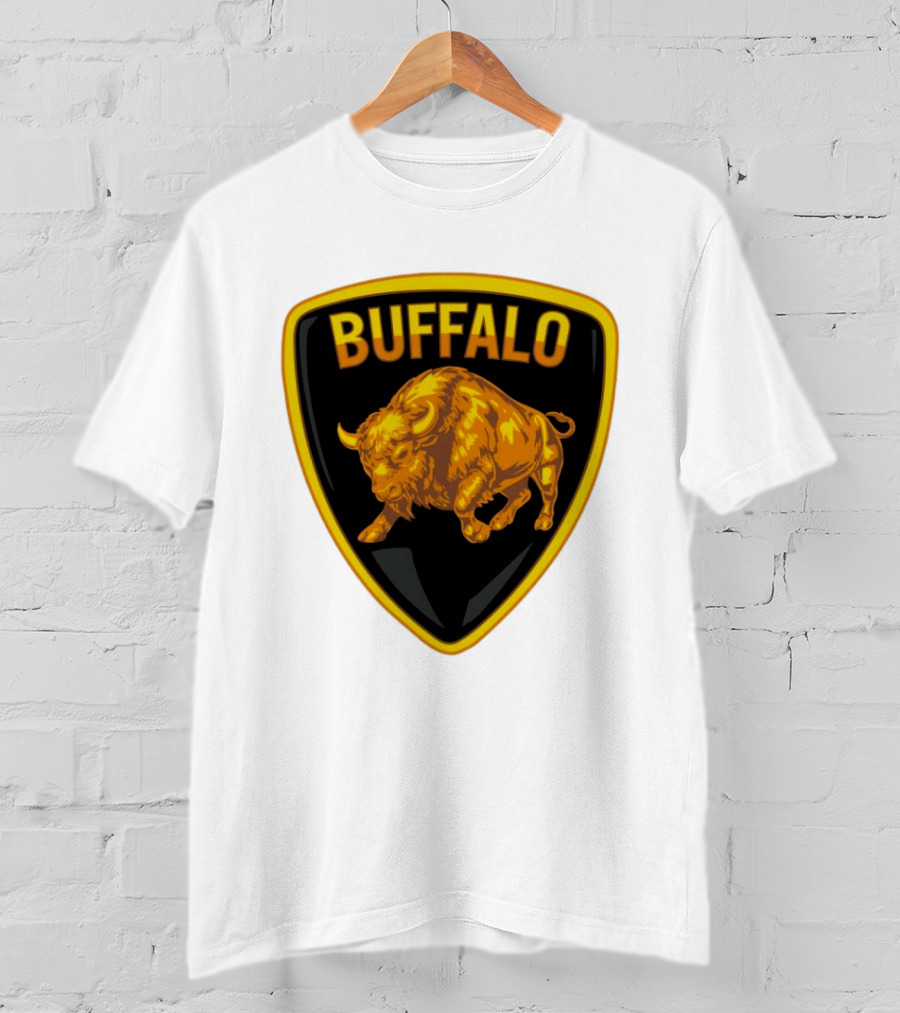 Buffalo Bison Emblem Buffalorghini T-Shirt