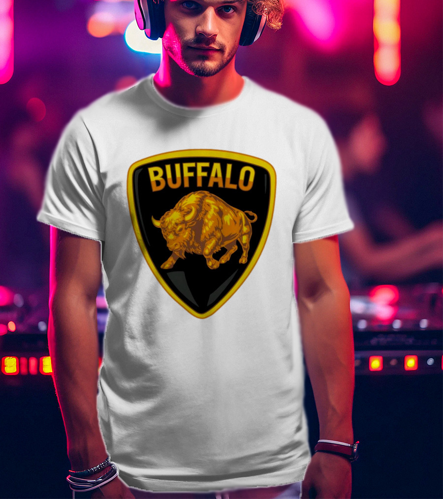 Buffalo Bison Emblem Buffalorghini T-Shirt