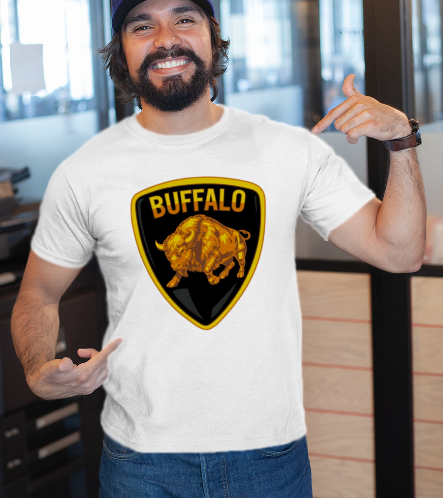 Buffalo Bison Emblem Buffalorghini T-Shirt
