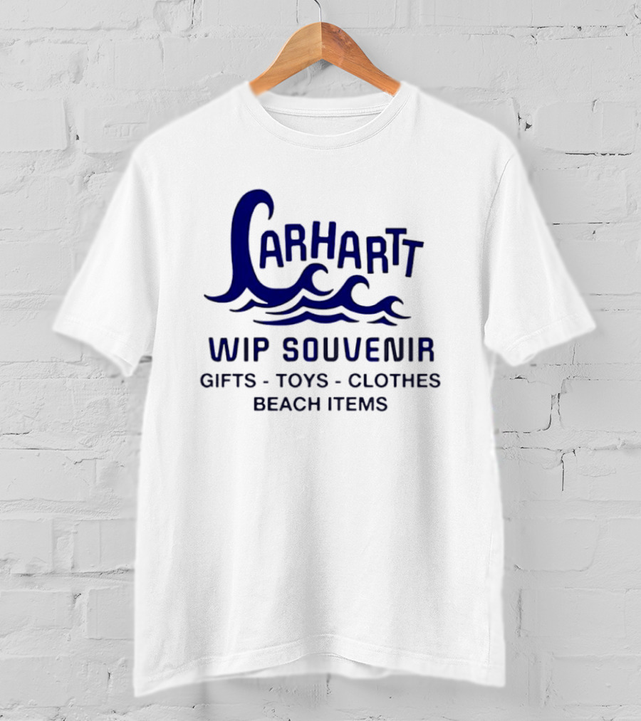 Carhartt WIP Souvenir Beach Items Gifts Toys Clothes Waves T-Shirt