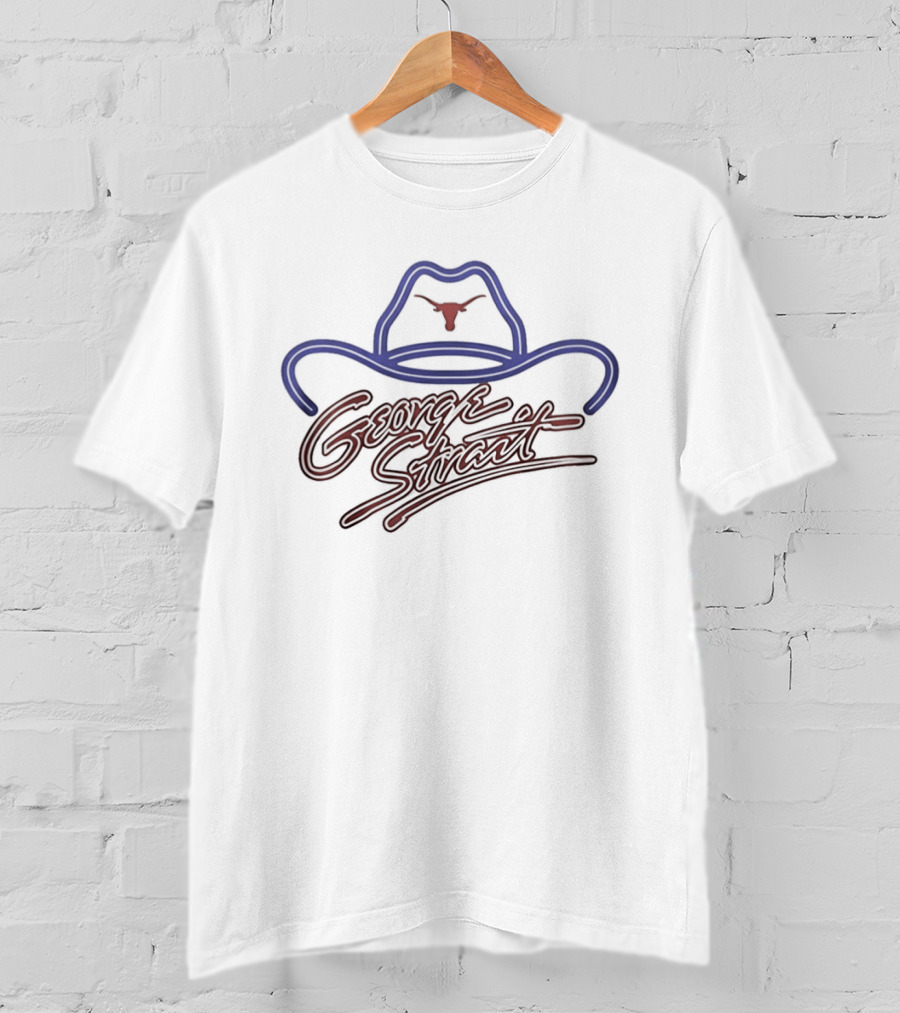 George Strait Texas Longhorns Moody Center 2026 Concert T-Shirt