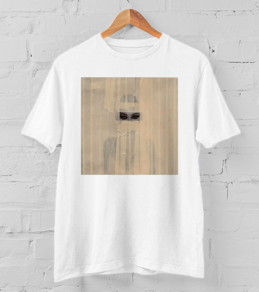 Habibti Drake 2026 Album Cover Mysterious Eyes Behind Curtains T-Shirt