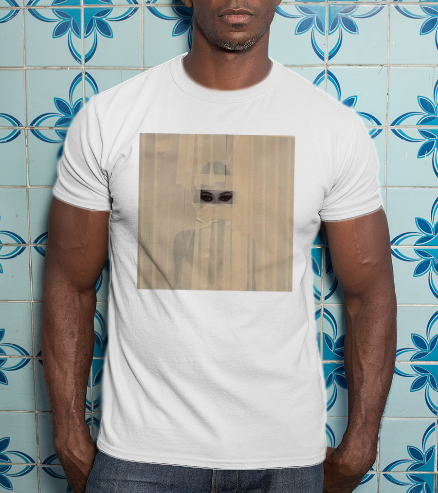 Habibti Drake 2026 Album Cover Mysterious Eyes Behind Curtains T-Shirt