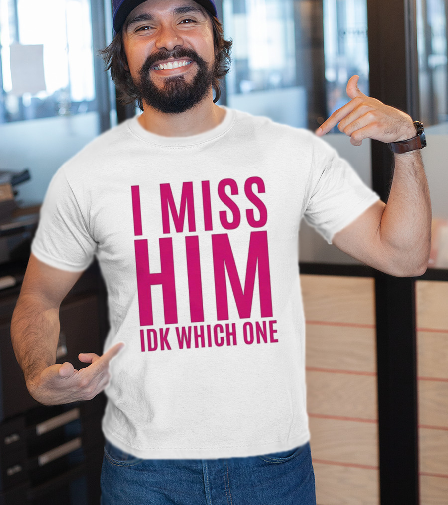 Jayda Cheaves I Miss Him IDK Which One Pink T-Shirt