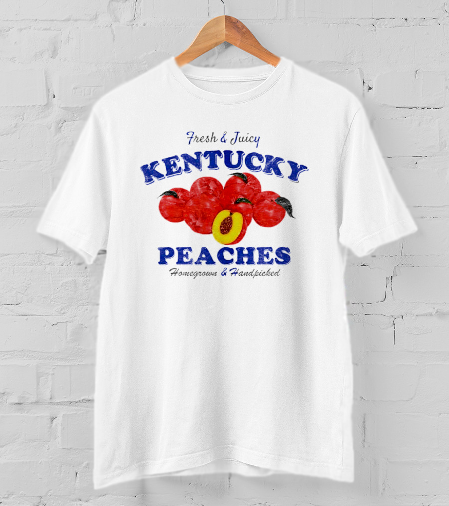 Fresh Juicy Kentucky Peaches Homegrown Handpicked T-Shirt