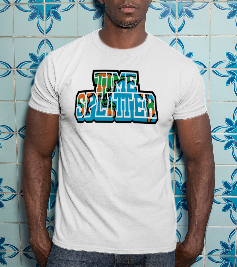 Kushida The Real IC Grappler Time Splitter World Map T-Shirt