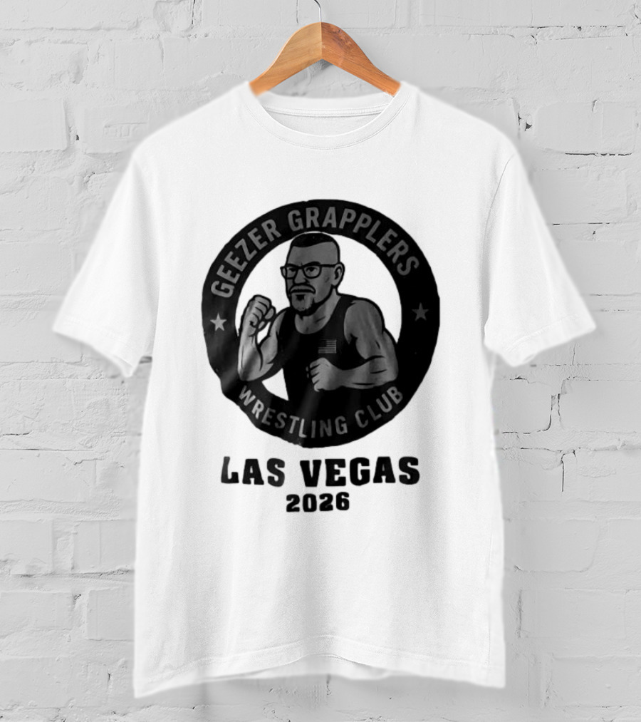 Las Vegas Geezer Grapplers Wrestling Club 2026 T-Shirt