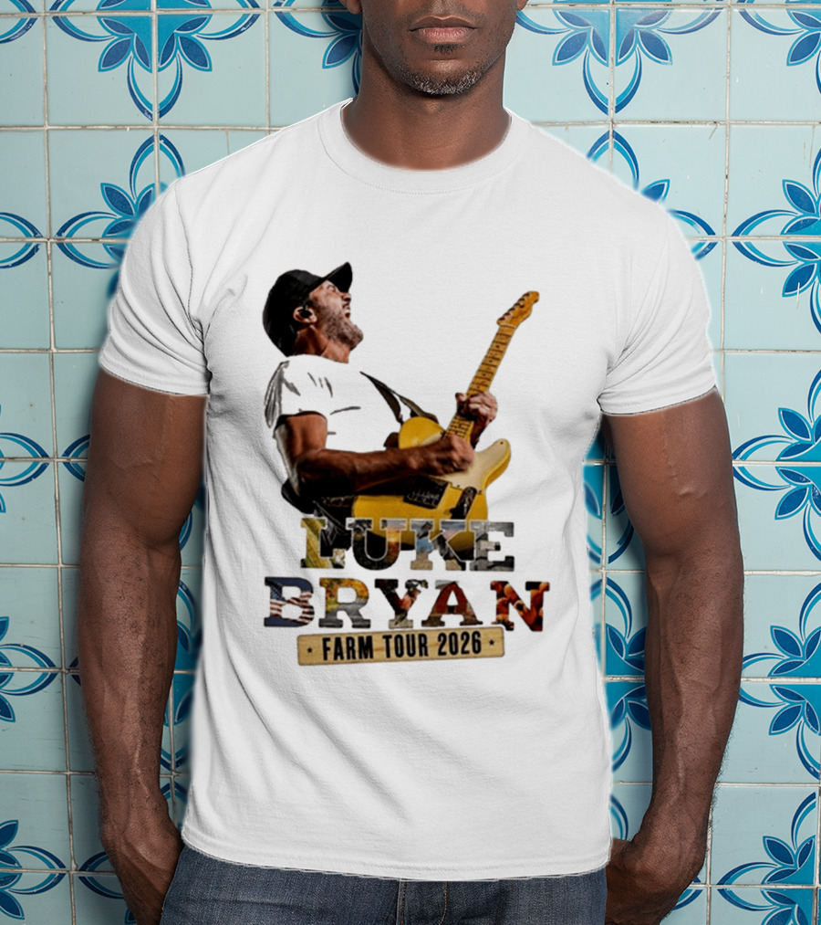 Luke Bryan Farm Tour 2026 Latrobe PA Concert Performance T-Shirt