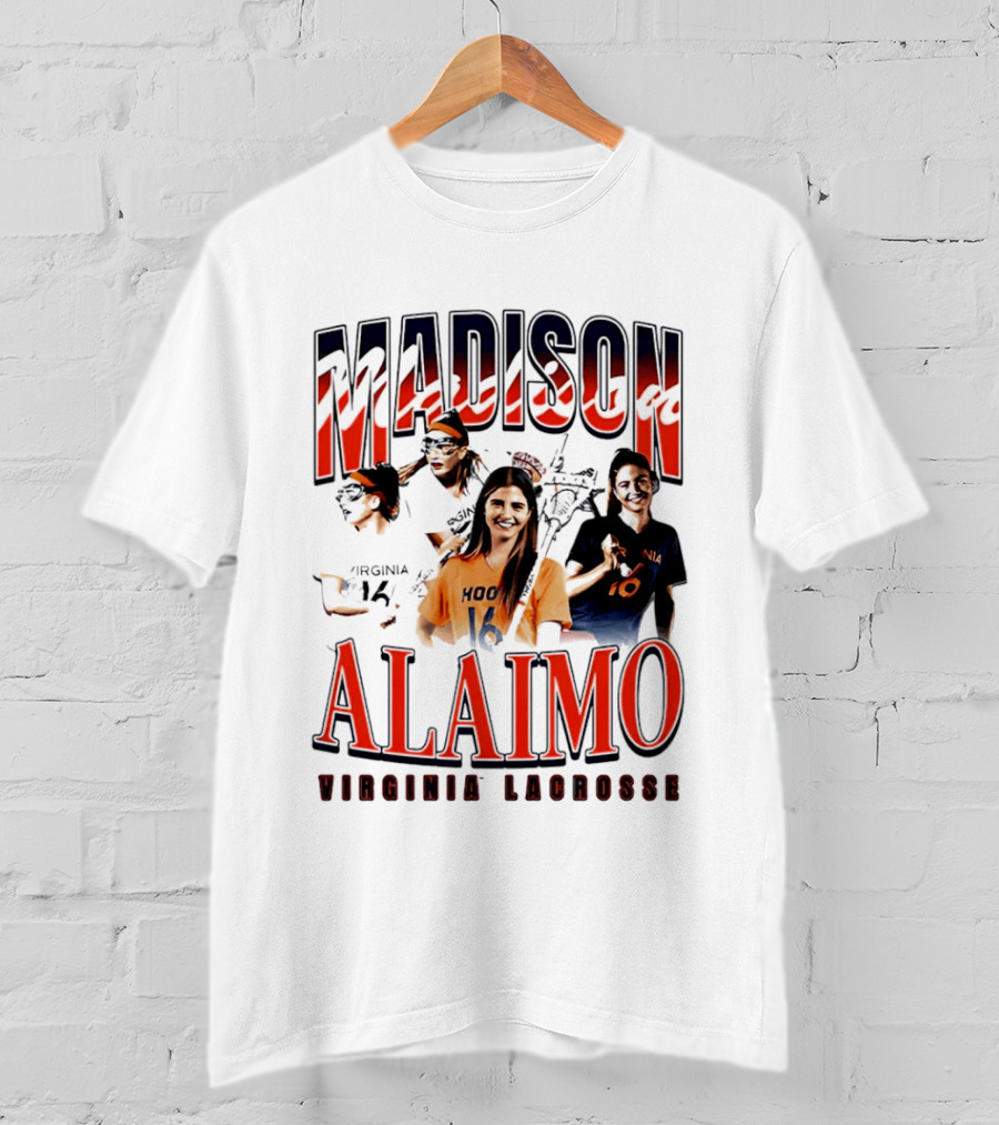 Madison Alaimo Virginia Lacrosse Highlight Player 14 T-Shirt