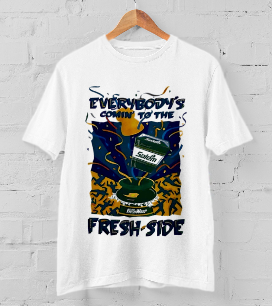 Everybody's Comin' To The Fresh Side Salem Cigarettes T-Shirt