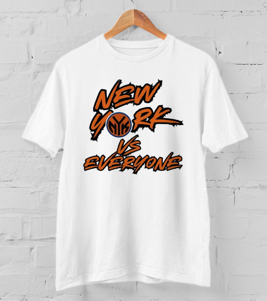 New York Knicks Vs Everyone NY Basketball Rivalry T-Shirt